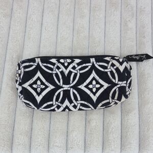 Vera Bradley Black and White Geometric Cosmetic Bag